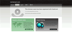 Desktop Screenshot of cerclamart.com